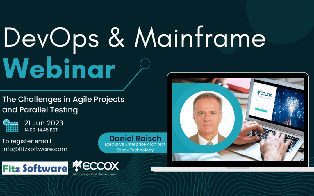 Webinar announcement DevOps and Mainframe with Fitz Software